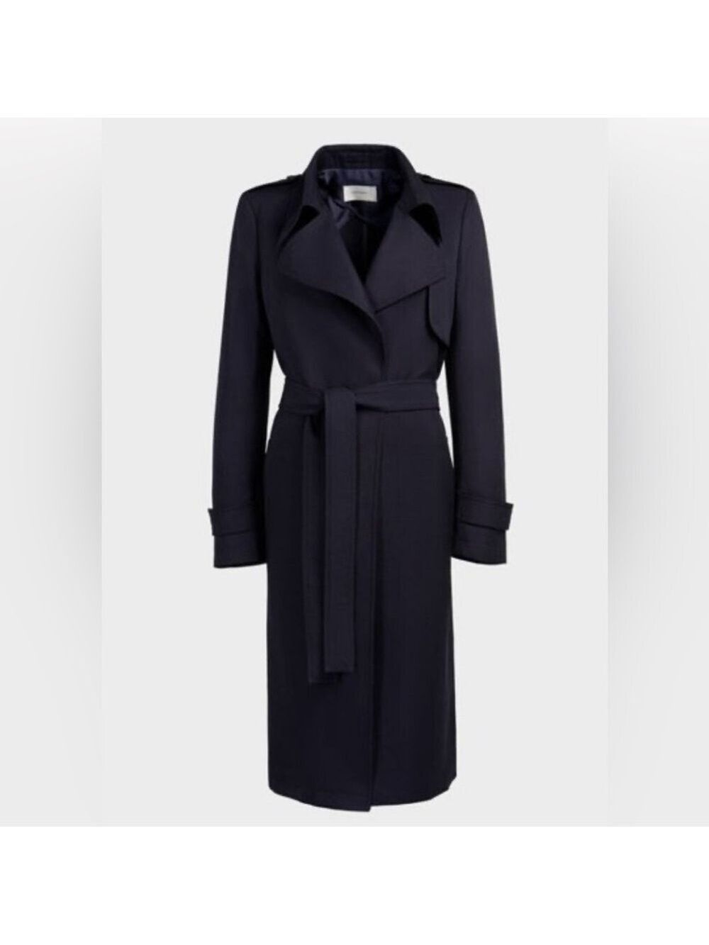 NWT Suistudio Quinn Navy Trench Size 2-6